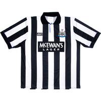 1993 95 newcastle home shirt very good xl