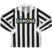 1992-94 Juventus Home L/S Shirt (Excellent) XL