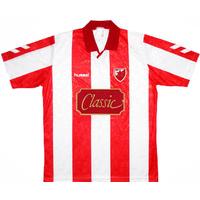 1992-94 Red Star Belgrade Home Shirt (Excellent) XL