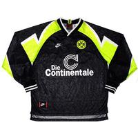 1995-96 Dortmund Away L/S Shirt (Very Good) S