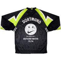 1995-96 Dortmund \'Deutscher Meister\' Away L/S Shirt (Very Good) S