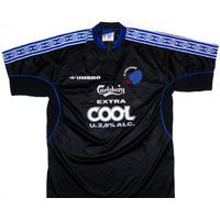 1999 00 fc copenhagen away shirt very good s