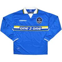 1997-99 Everton Home L/S Shirt (Excellent) XXL