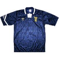 1991 94 scotland home shirt excellent m