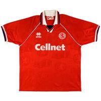 1995-96 Middlesbrough Home Shirt (Very Good) XL