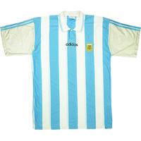 1994 95 argentina home shirt good l