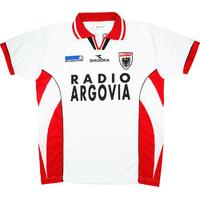 1998-99 Aarau Home Shirt *Mint* XL