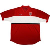 1998 99 poland player issue away shirt excellent xl