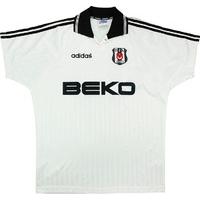 1997 98 besiktas match issue home shirt 11 oktay
