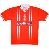 1998-99 Middlesbrough Home Shirt (Good) XL