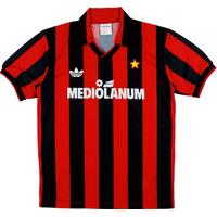 1991-92 AC Milan Home Shirt *Mint* L