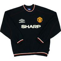 1998-99 Manchester United Umbro Sweat Top (Very Good) M