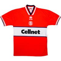 1997-98 Middlesbrough Home Shirt (Excellent) XXL