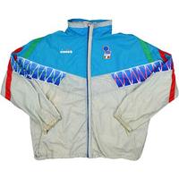 1994 Italy World Cup Diadora Rain Jacket (Very Good) XL