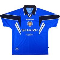 1997-98 Manchester United \'Champions\' Third Shirt (Excellent) XXL