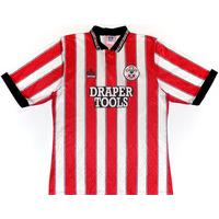 1991-93 Southampton Home Shirt (Excellent) S