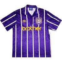 1992 94 manchester city away shirt very good xl