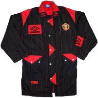 1992 94 manchester united umbro bench coat excellent l