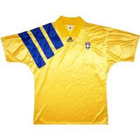 1992-94 Sweden Home Shirt (Very Good) S