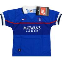 1997 99 rangers home shirt bnib boys