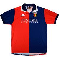 1998-99 Genoa Home Shirt (Very Good) XL