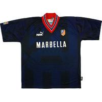 1995 96 atletico madrid away shirt excellent xl