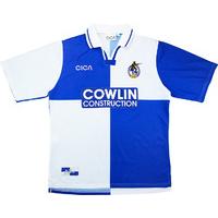 1998 99 bristol rovers home shirt very good l