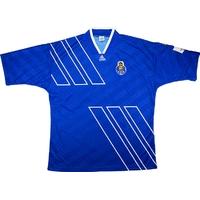 1993-94 Porto Match Worn Champions League Away Shirt #7 (Secretário) v Anderlecht