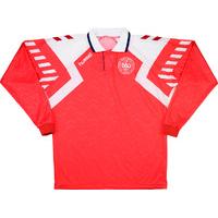 1992-94 Denmark Home L/S Shirt (Excellent) XL