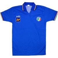 1986 90 italy player issue hometraining shirt very good m