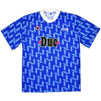 1993-94 Auxerre Match Worn UEFA Cup Away Shirt #4 (Verlaat) v Tenerife