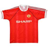 1990 92 manchester united home shirt fair s