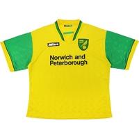 1996 97 norwich home shirt very good xl