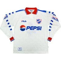 1999 Club Nacional Match Worn Home L/S Shirt #4 (Jorgeao) v PSV