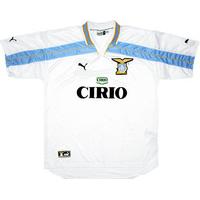 1999 00 lazio centenary home shirt l