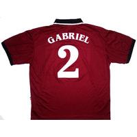 1998-99 Sparta Prague Match Worn UEFA Cup Home Shirt Gabriel #2 (v.Sociedad)