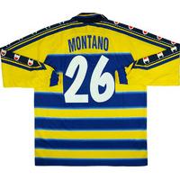 1999-00 Parma Player Issue Home L/S Shirt Montano #26 *w/Tags* XL