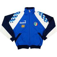 1990-92 Italy Player Issue Diadora Track Jacket (Good) L