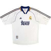 1998 00 real madrid home shirt excellent xl