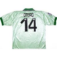 1999-00 Real Betis Player Issue Away Shirt Otero #14 *As New* XL