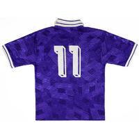 1991-92 Fiorentina Match Issue Home Shirt #11