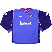 1998 99 dunfermline match issue away ls shirt smith 9