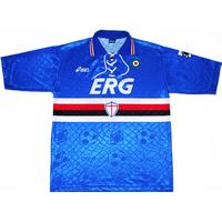 1994-95 Sampdoria Home Shirt XL