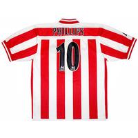 1999-00 Sunderland Home Shirt Phillips #10 L