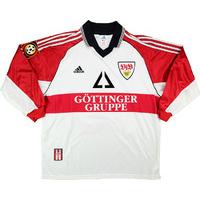 1998-99 Stuttgart Match Worn Home L/S Shirt Verlaat #5