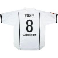1999 00 kaiserslautern match issue away shirt wagner 8