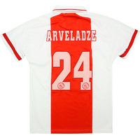 1998-99 Ajax CL Home Shirt Arveladze #24 (Excellent) S