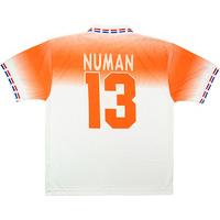 1996 Holland Match Issue European Championship Away Shirt Numan #13 (v Switzerland)