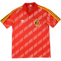 1986 89 belgium home shirt excellent s