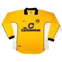 1998 00 dortmund player issue home shirt very good xl